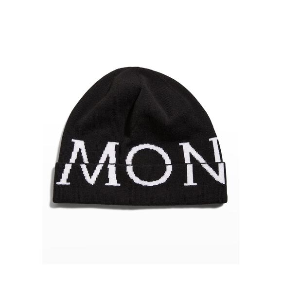 Moncler 'Hat' Black Size OS - Picture 1 of 4